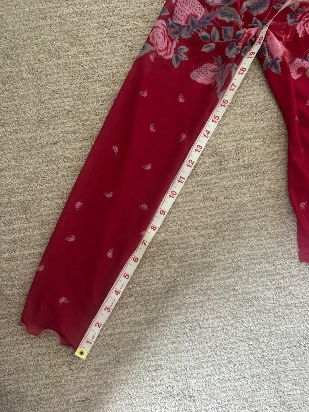 Free People strawberry patterned